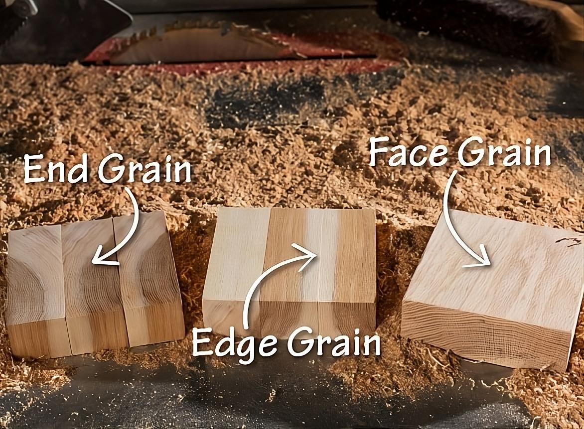 Difference Between End Grain and Edge Grain Cutting Boards – The 