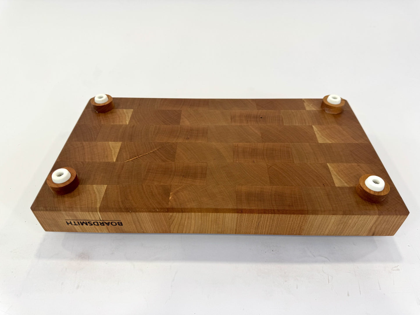 106 Cherry 17 3/4 x 9 3/4 x 2 "One-Off" with Finger Grooves, Juice Groove and Feet