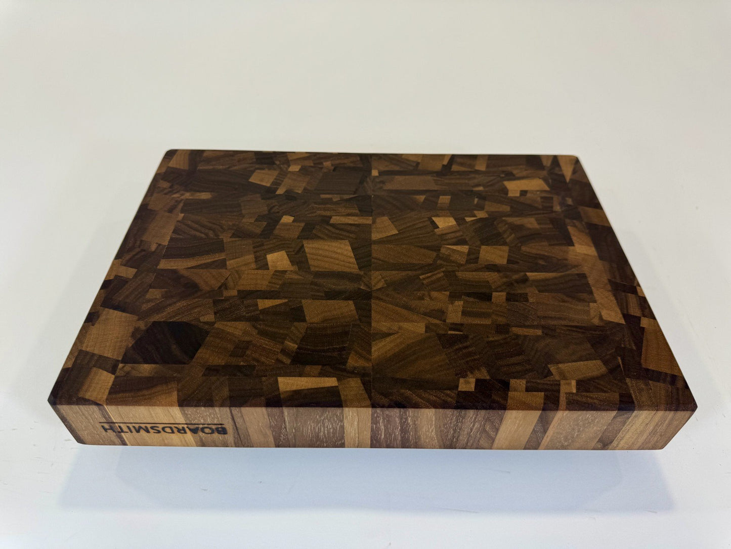 315-1 Walnut Angular Mosaic 13.75 x 9.5 x 2 One-Off