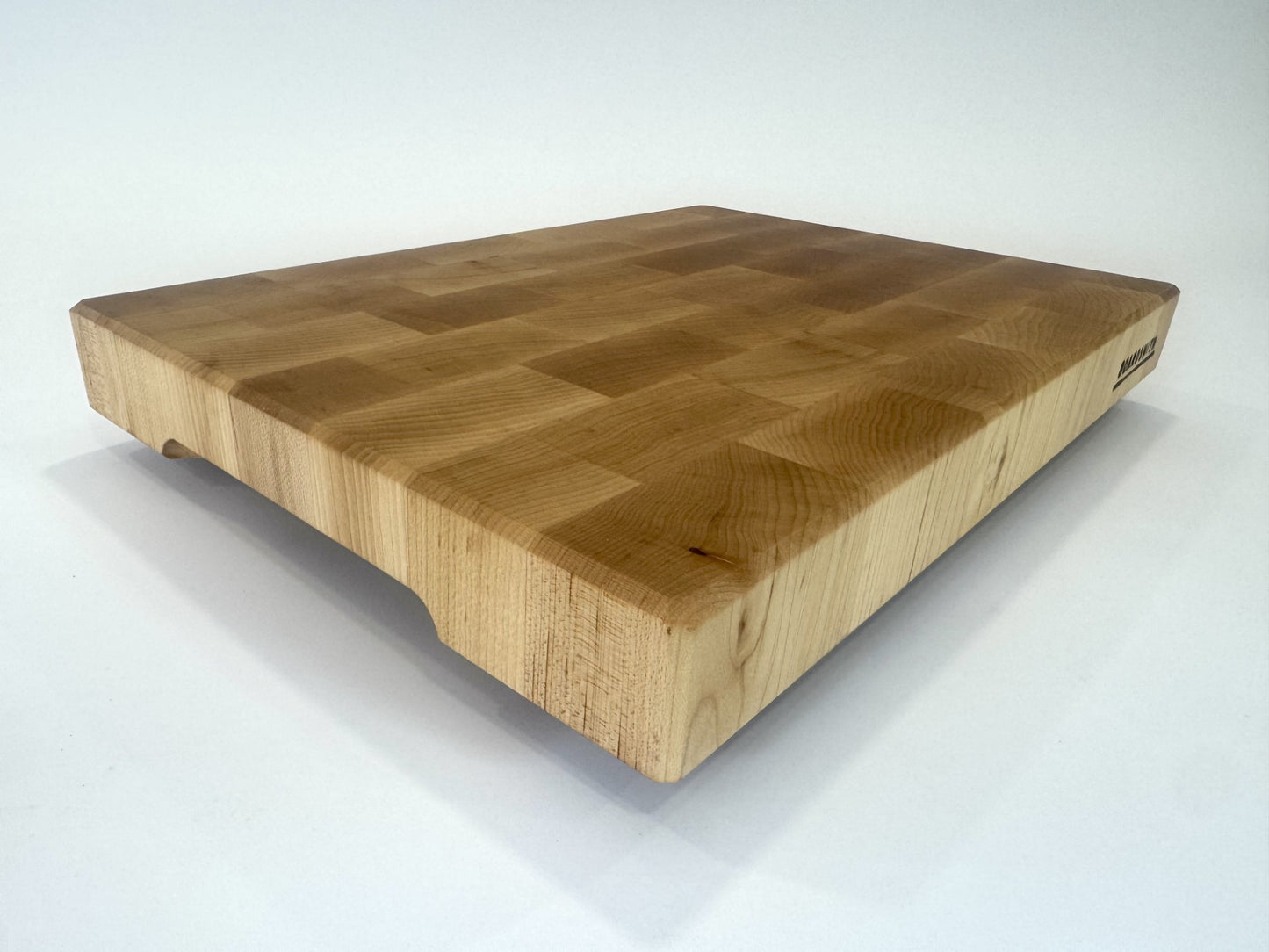 628 Maple 13 x 18 x 2 with Notched Finger Groove
