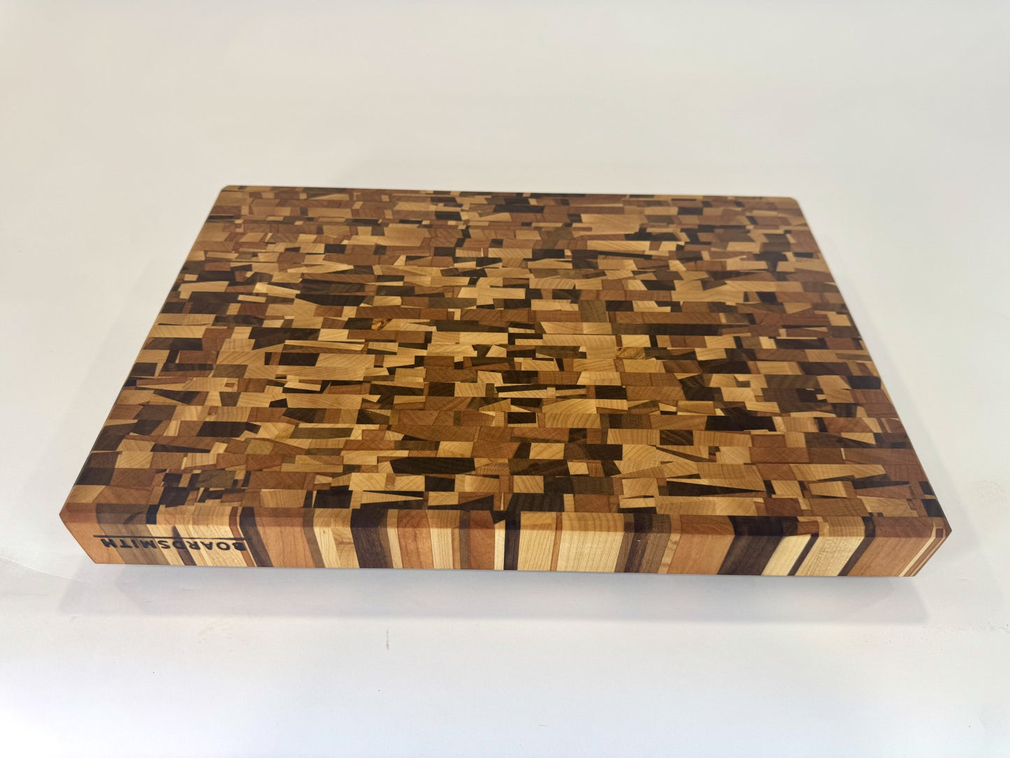 719 Mixed Wood Angular Mosaic 17 x 11 1/2 x 2 One-Off