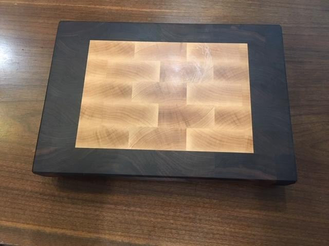 28x20x2.5” Beautiful Solid Walnut End Grain Handmade Butcher Block