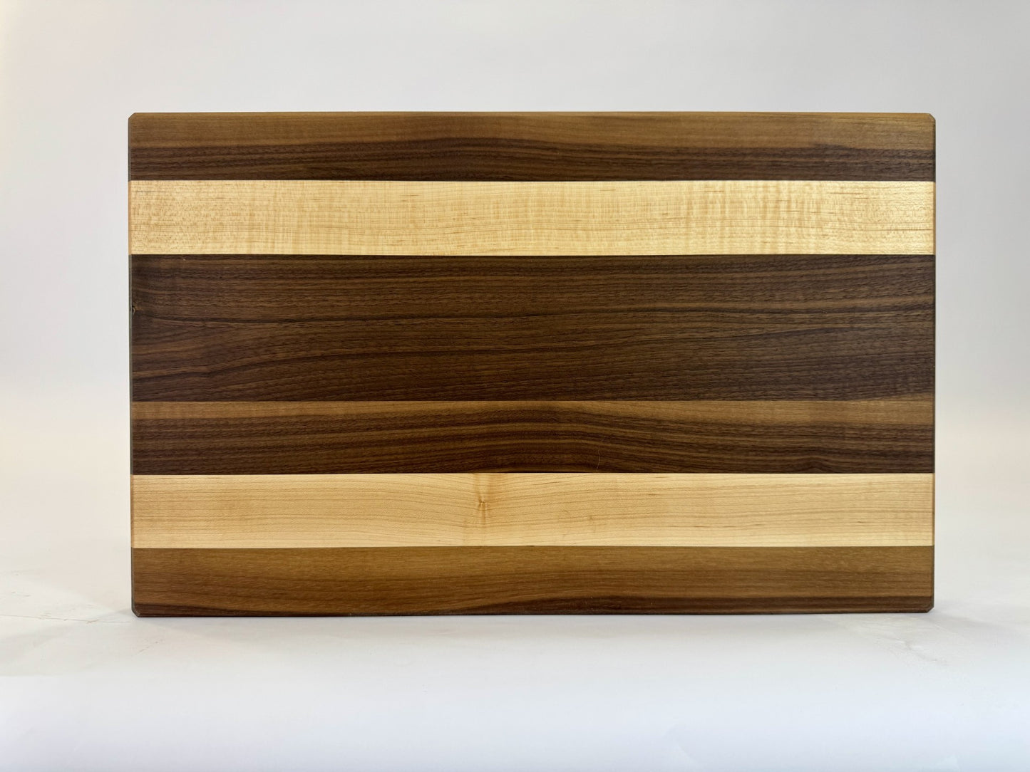 010 Edge Grain Walnut and Maple Stripes 20 x 12 1/2 x 1 1/2