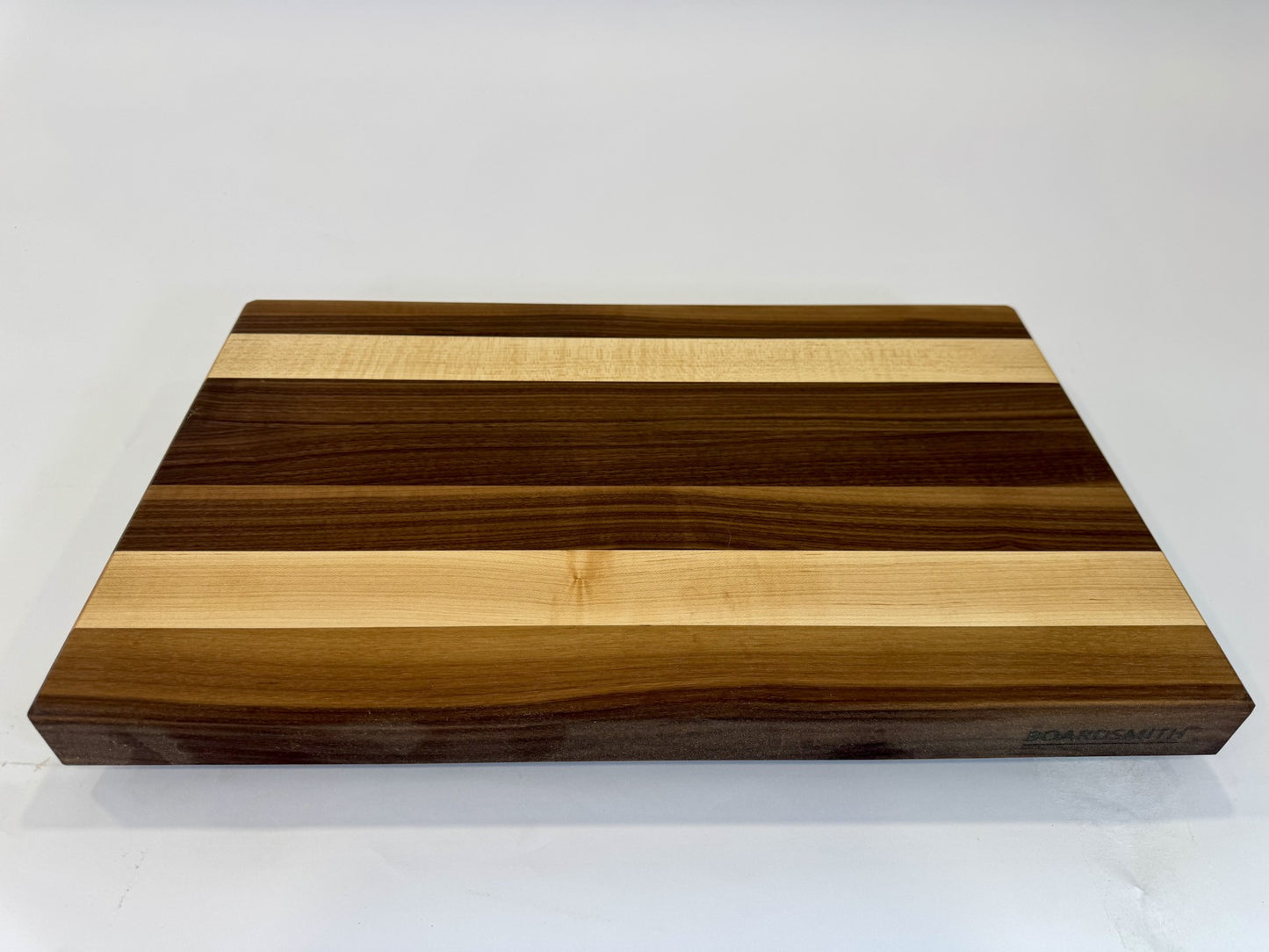 010 Edge Grain Walnut and Maple Stripes 20 x 12 1/2 x 1 1/2