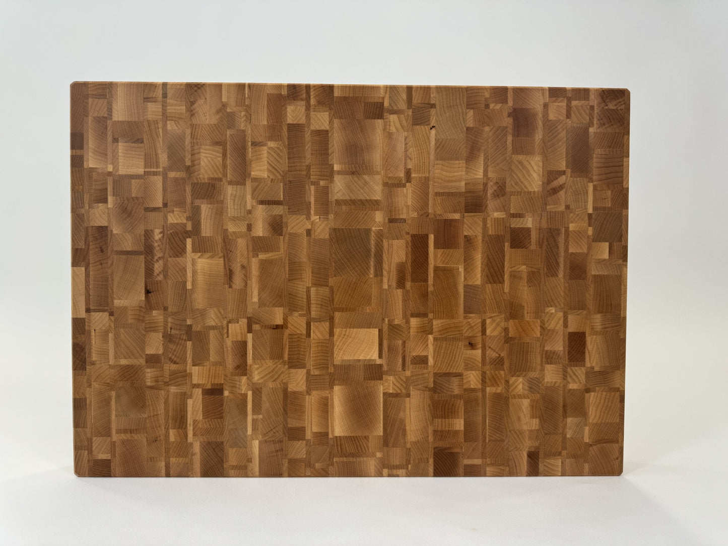 'Mosaic' End Grain Cutting Board-- Maple