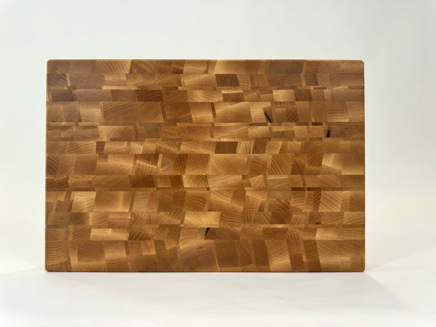 'Mosaic' End Grain Cutting Board-- Maple