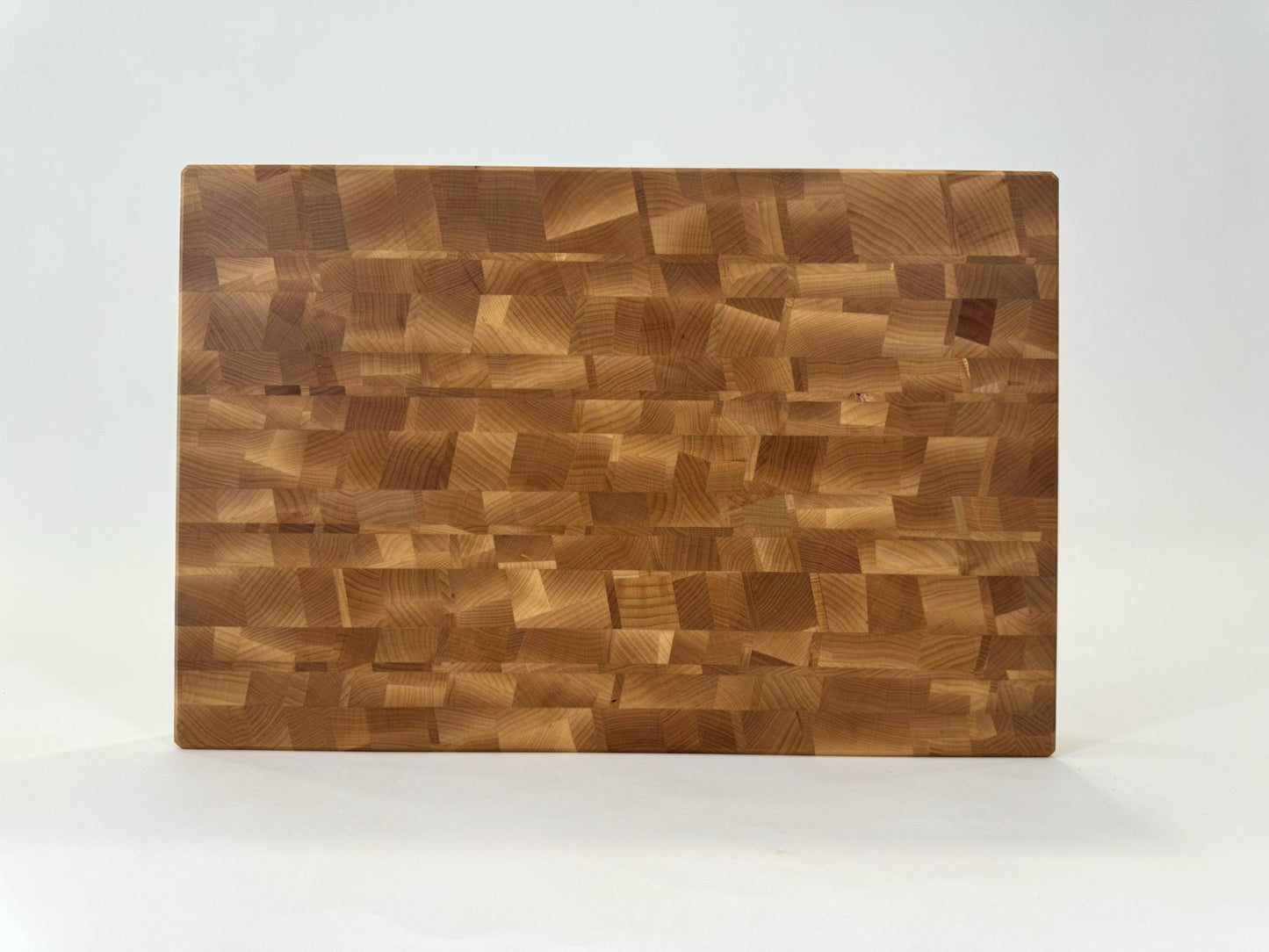 'Mosaic' End Grain Cutting Board-- Maple