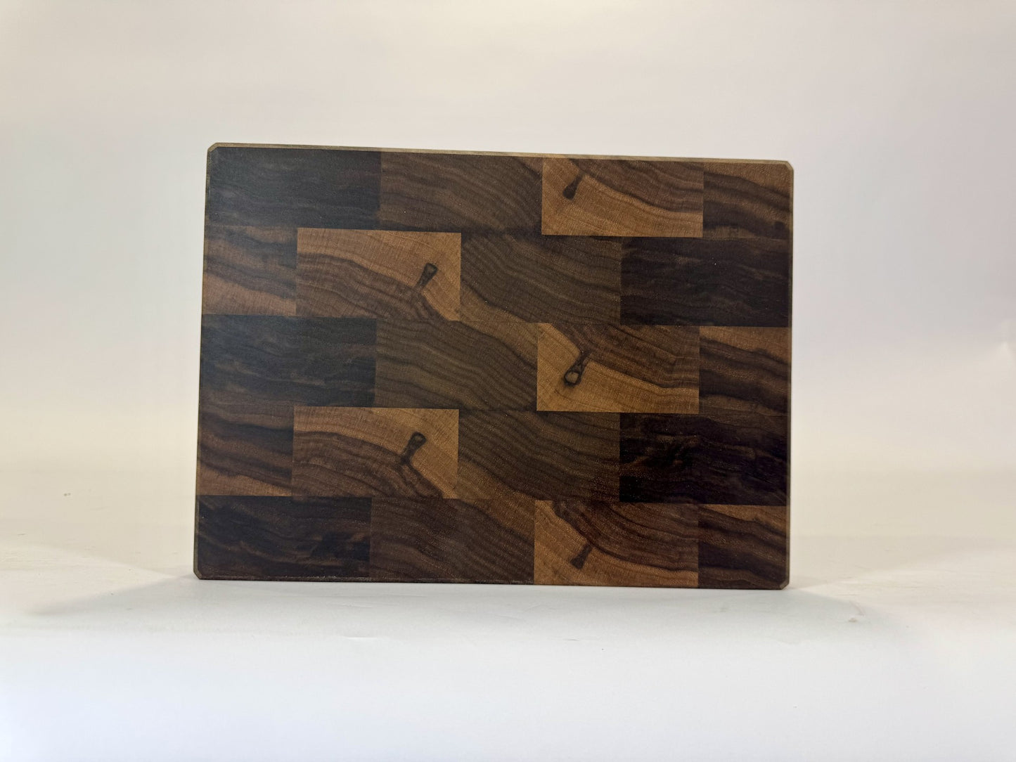 1039 Walnut Sidekick 12" x 8 3/4" x 1 3/8" "One-Off" with Feet