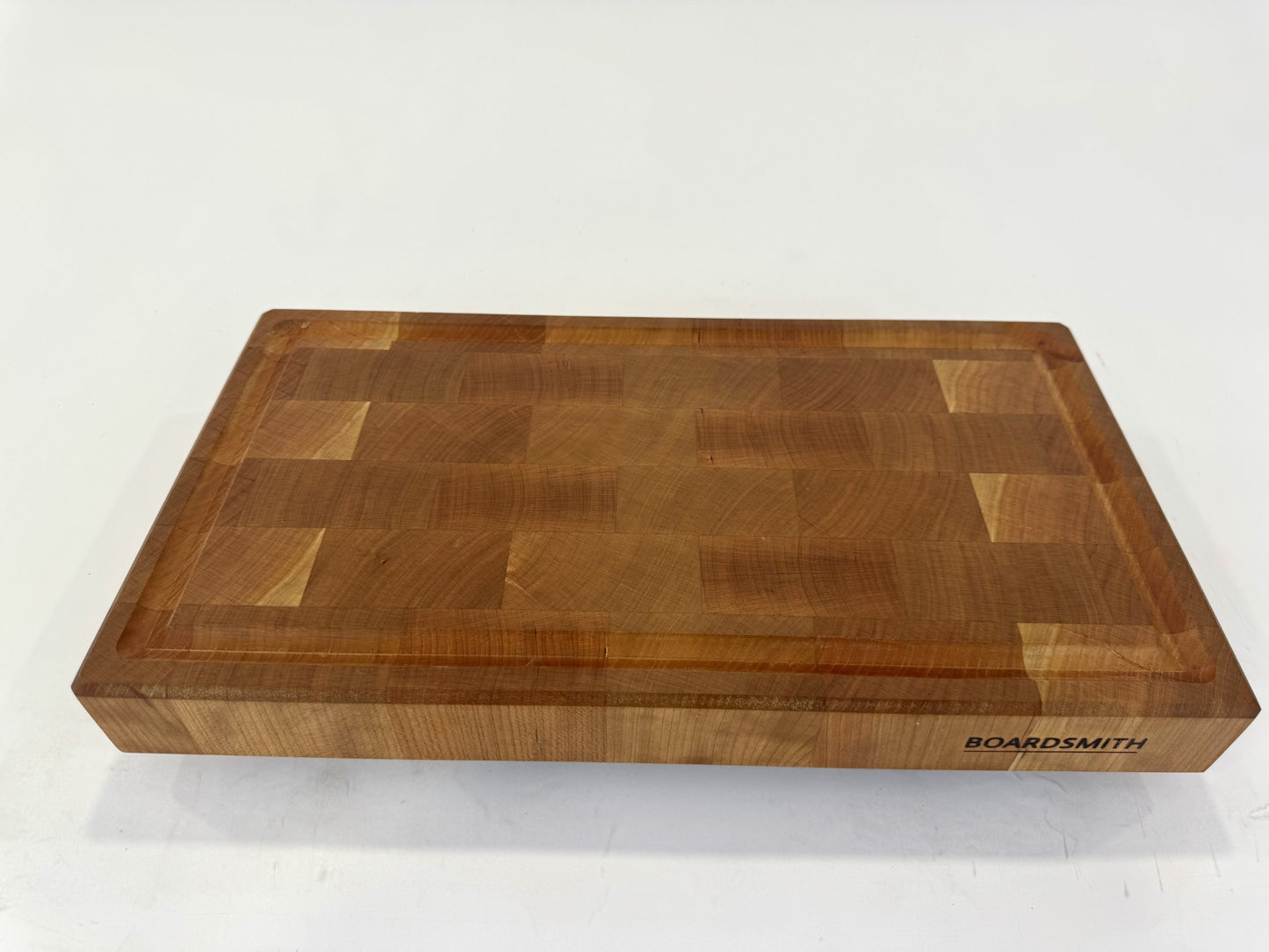 106 Cherry 17 3/4 x 9 3/4 x 2 "One-Off" with Finger Grooves, Juice Groove and Feet