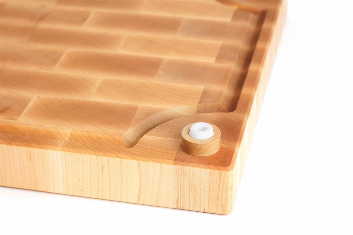 'Mosaic' End Grain Cutting Board-- Maple