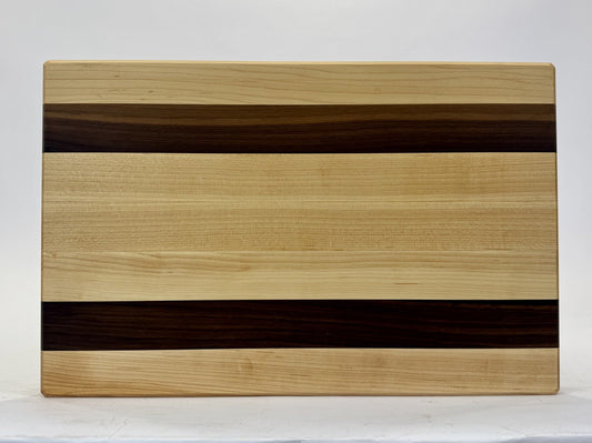 140 Maple/Walnut Edge Grain Stripe 20 x 13 x 1 1/2