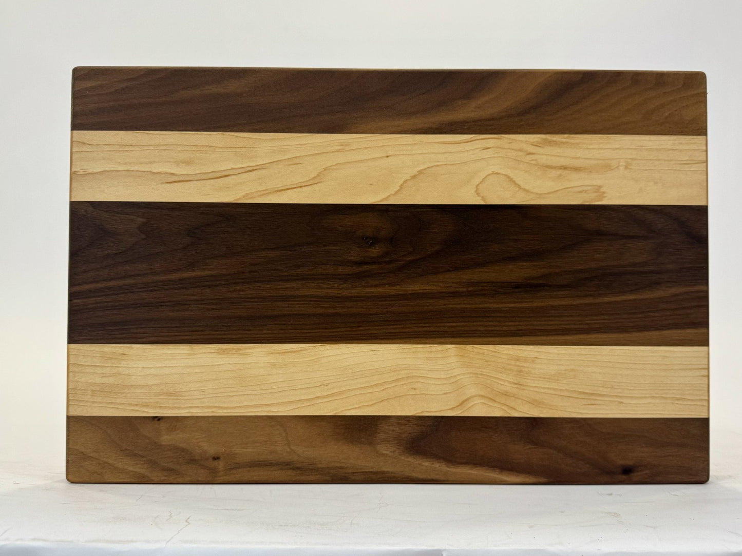 141 Walnut/Maple Edge Grain Stripe 18 x 11 1/2 x 1 1/2