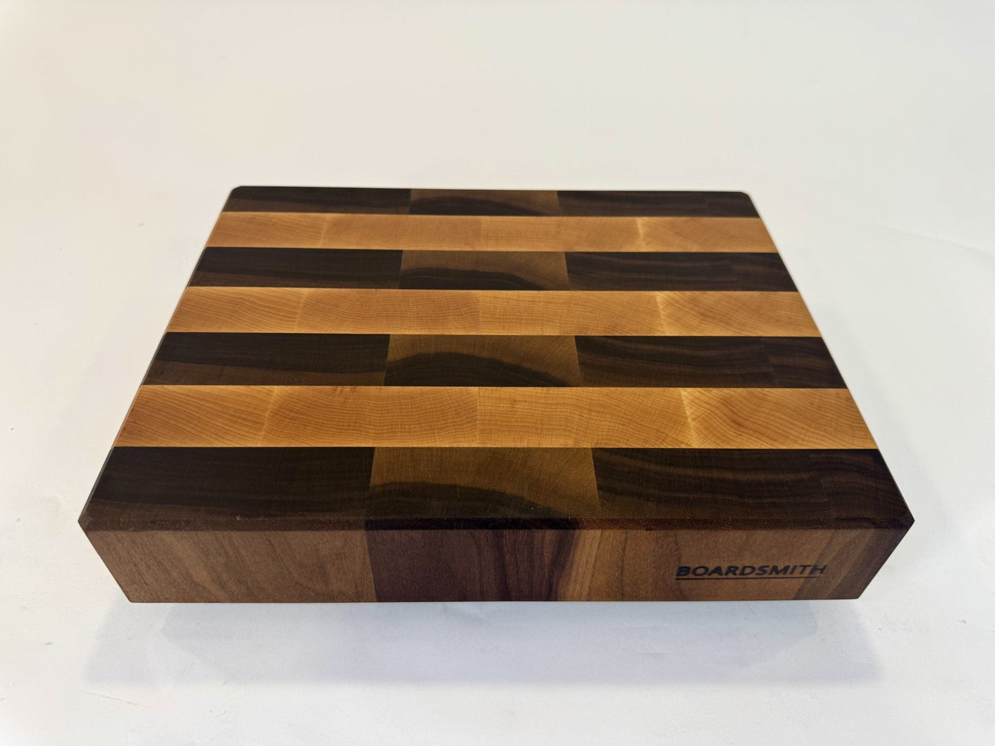 177 Maple/Walnut Stripe 14 1/4 x 11 x 2 3/4