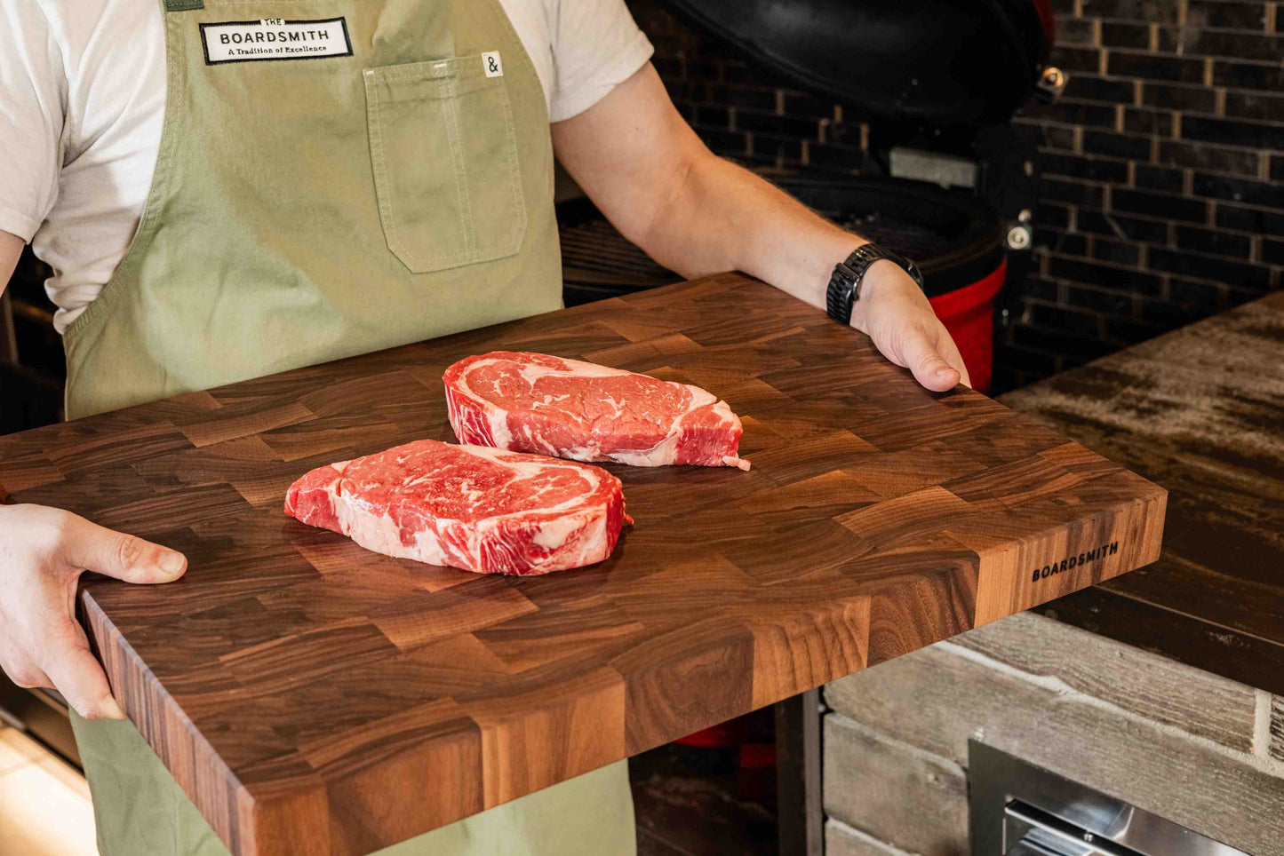 Walnut End Grain Cutting Board