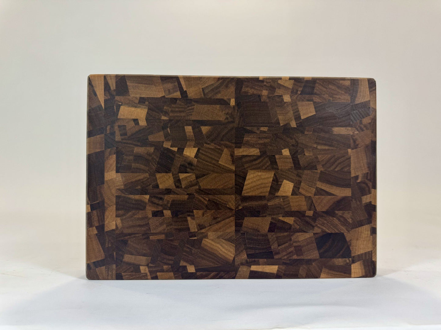 315-1 Walnut Angular Mosaic 13.75 x 9.5 x 2 One-Off