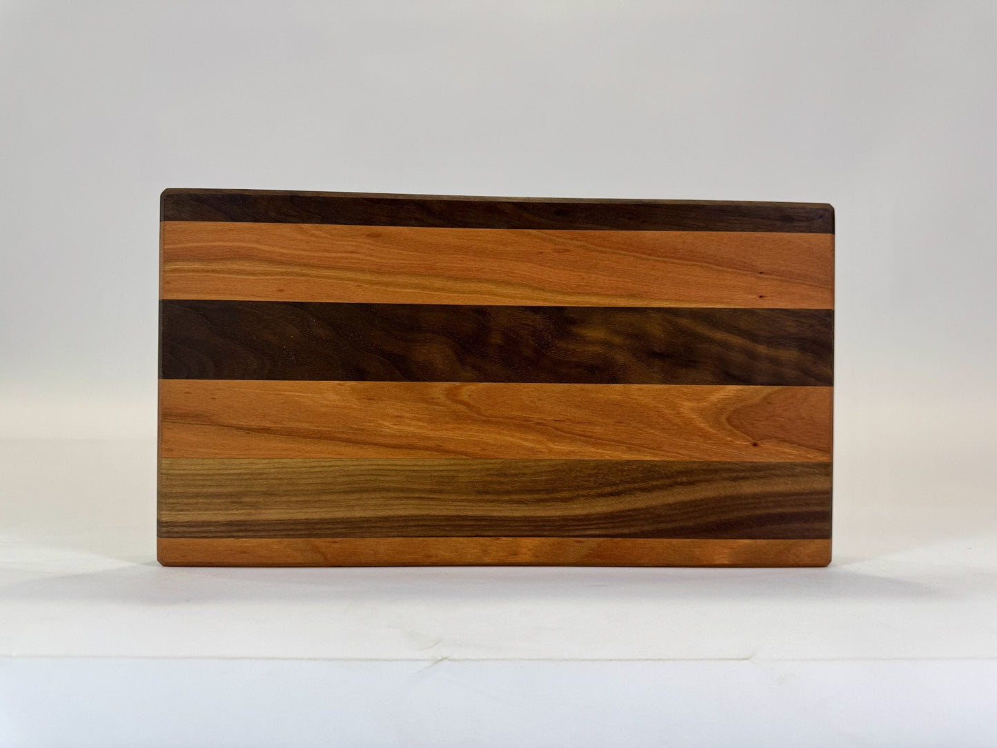 368-1 Walnut & Cherry Striped Edge Grain 15 x 8 x 1.5