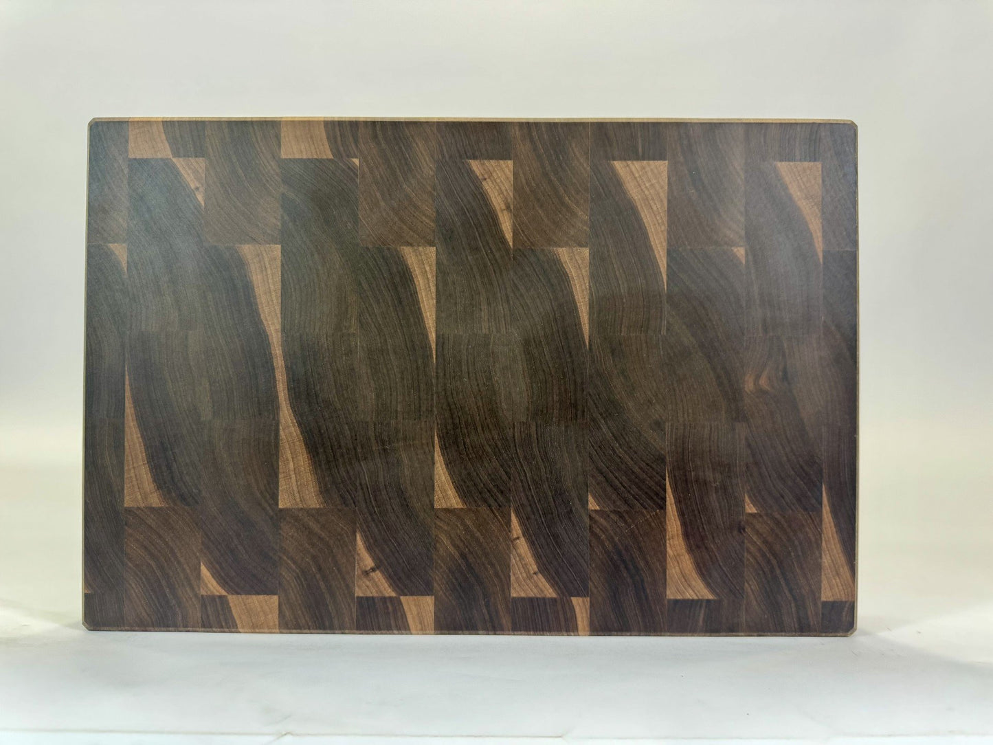387-1 Walnut 18 x 12 x 2 with Vertical Blocks