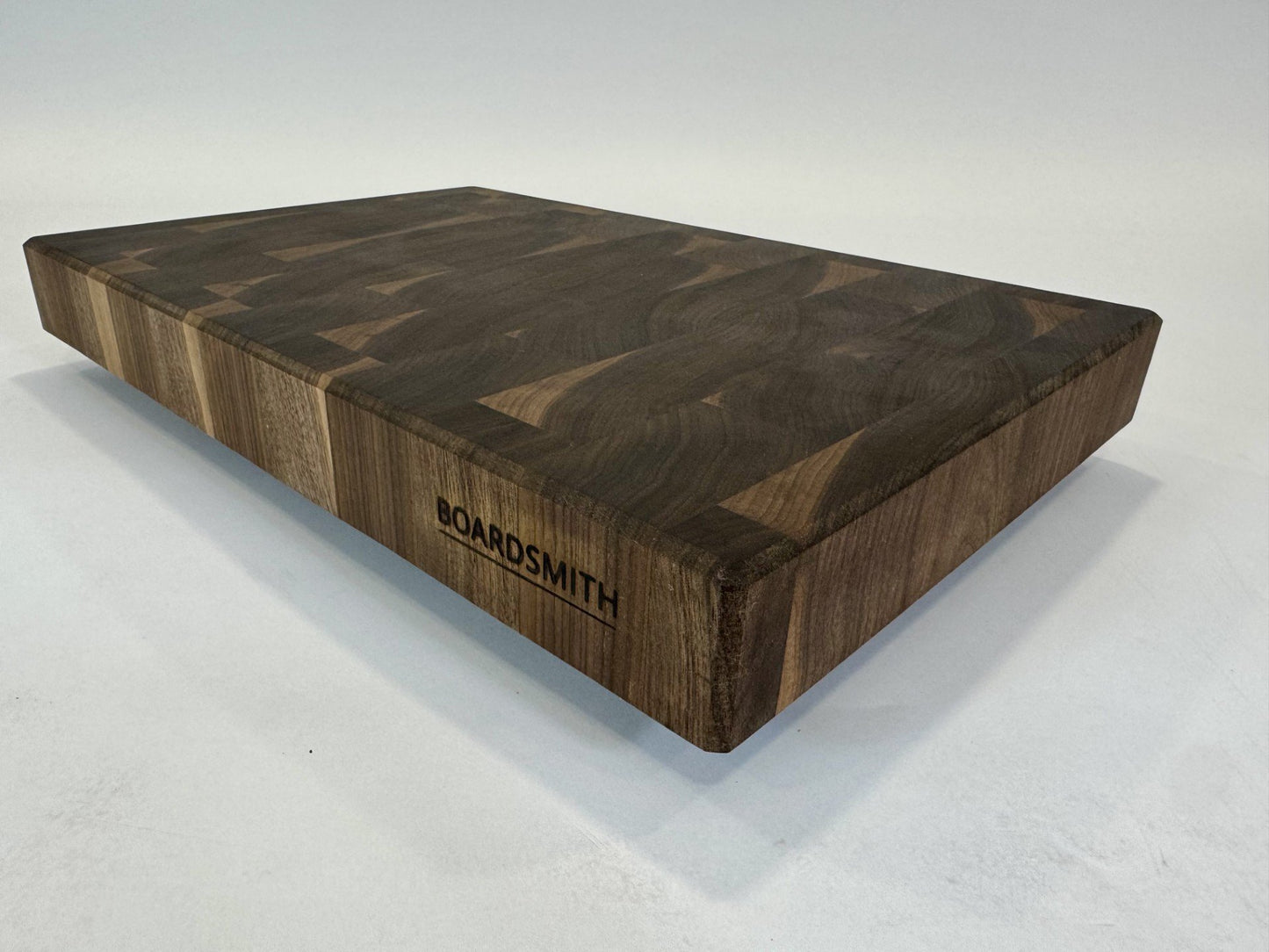 387-1 Walnut 18 x 12 x 2 with Vertical Blocks
