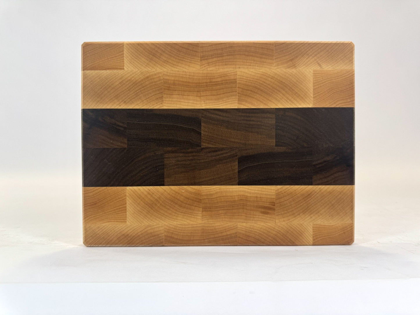 451 Maple & Walnut 12 x 9 x 1.5 with Finger Grooves