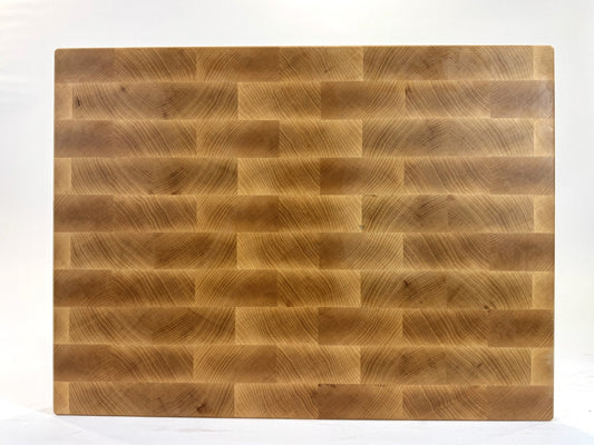467 Maple 24 x 18 x 2 with Bottom Groove & Finger Grooves & Feet