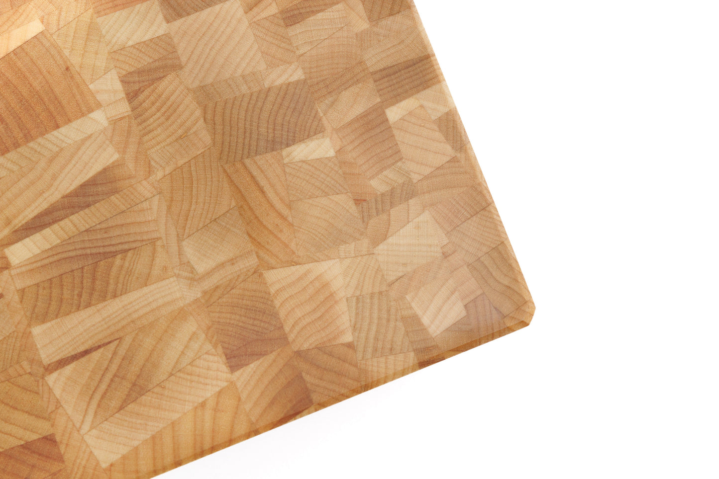 'Mosaic' End Grain Cutting Board-- Maple