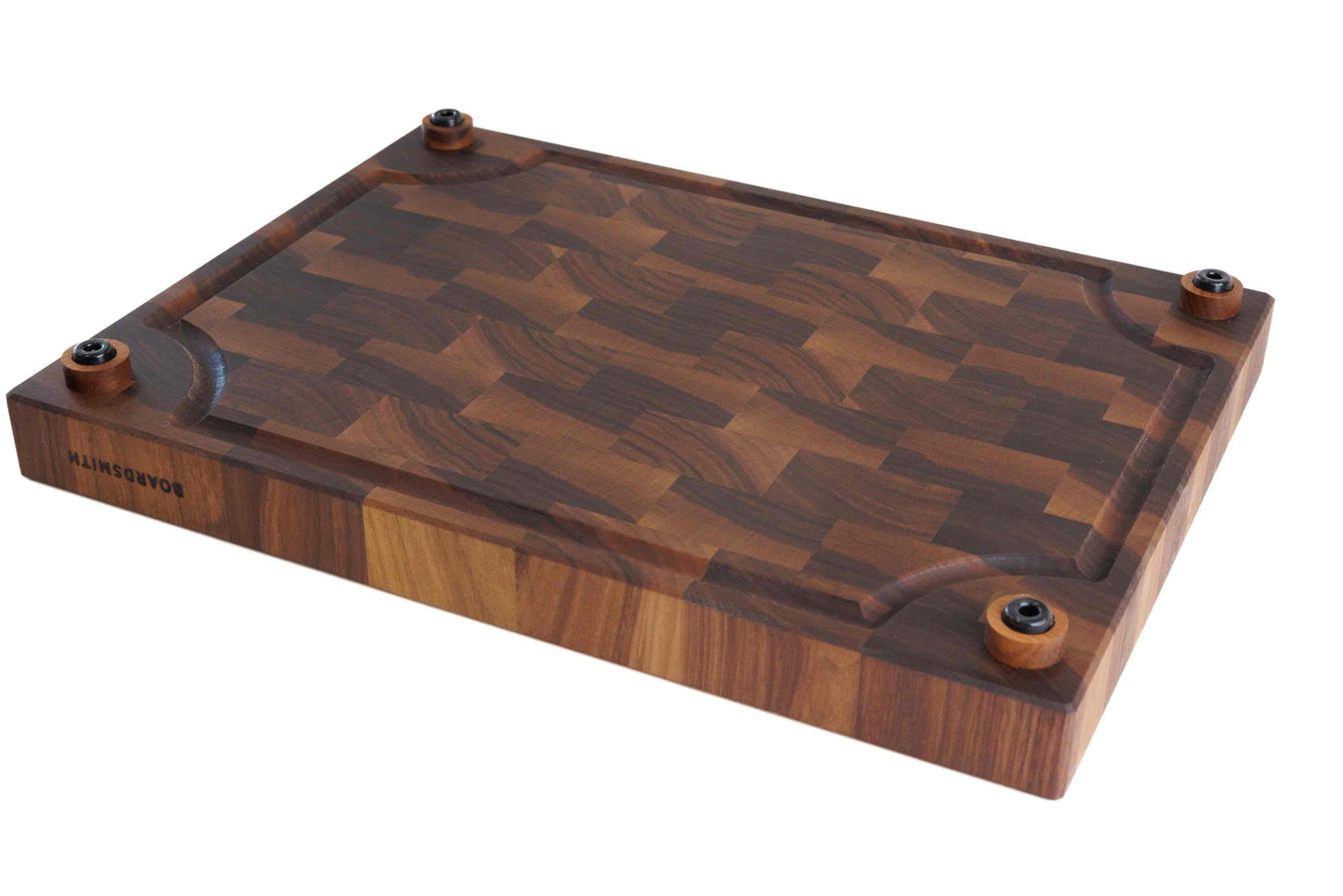 Maple & Walnut 'Border' End Grain Cutting Board