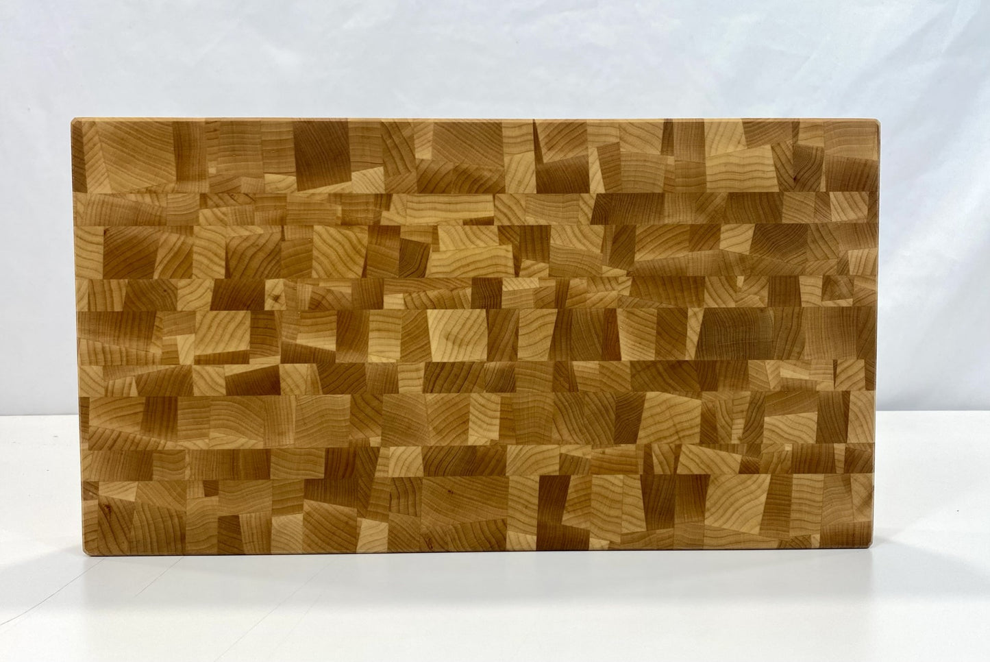 'Mosaic' End Grain Cutting Board-- Maple