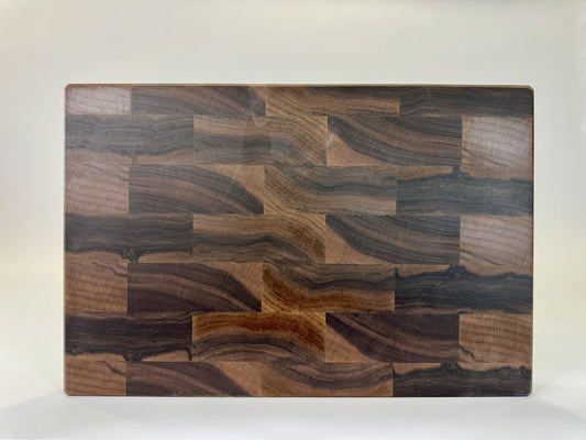 629 Walnut 18 x 12 x 1 3/4 "One-Off" with Finger Grooves and Bottom Groove