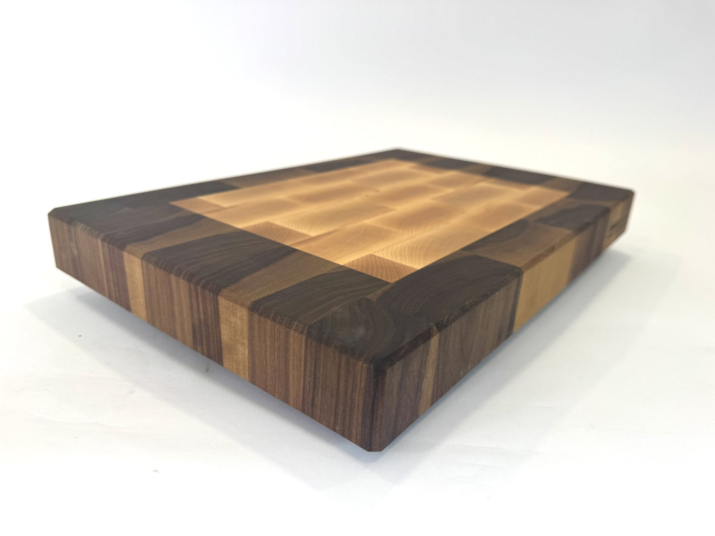 699 Maple and Walnut Border Board 12 x 18 x 2