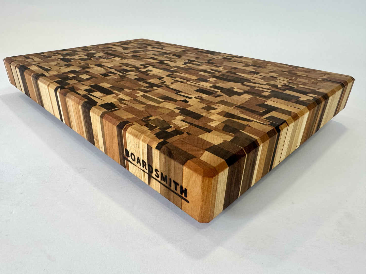 719 Mixed Wood Angular Mosaic 17 x 11 1/2 x 2 One-Off