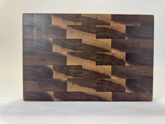 756 Walnut 18 x 12 x 2 with Feet