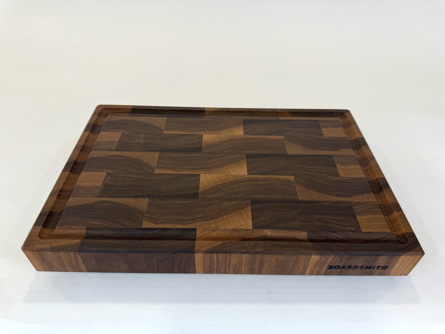756 Walnut 18 x 12 x 2 "One-Off" with Juice Groove AND Bottom Groove