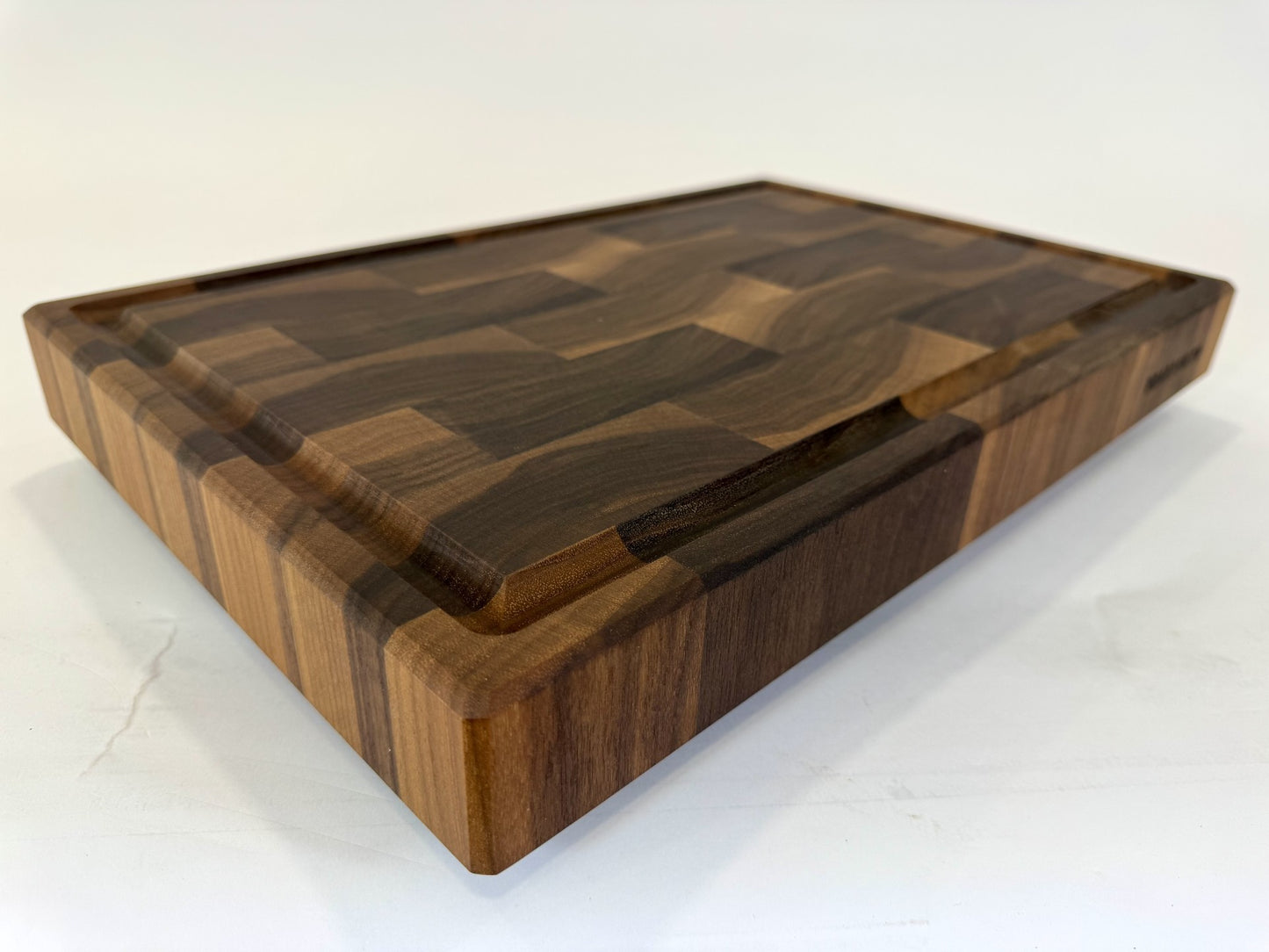 756 Walnut 18 x 12 x 2 "One-Off" with Juice Groove AND Bottom Groove