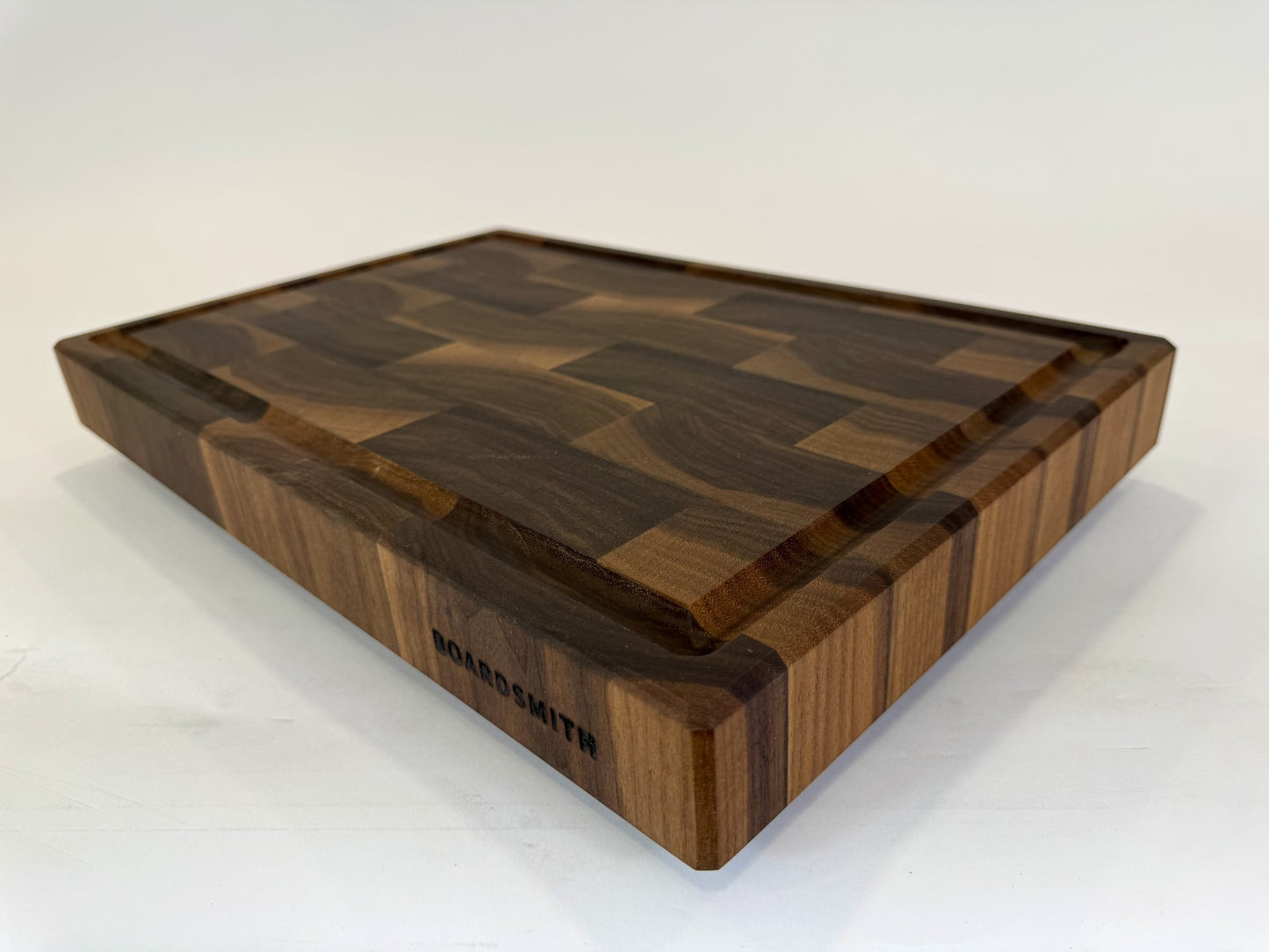 756 Walnut 18 x 12 x 2 "One-Off" with Juice Groove AND Bottom Groove