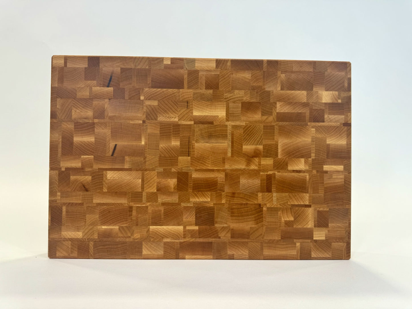 'Mosaic' End Grain Cutting Board-- Maple