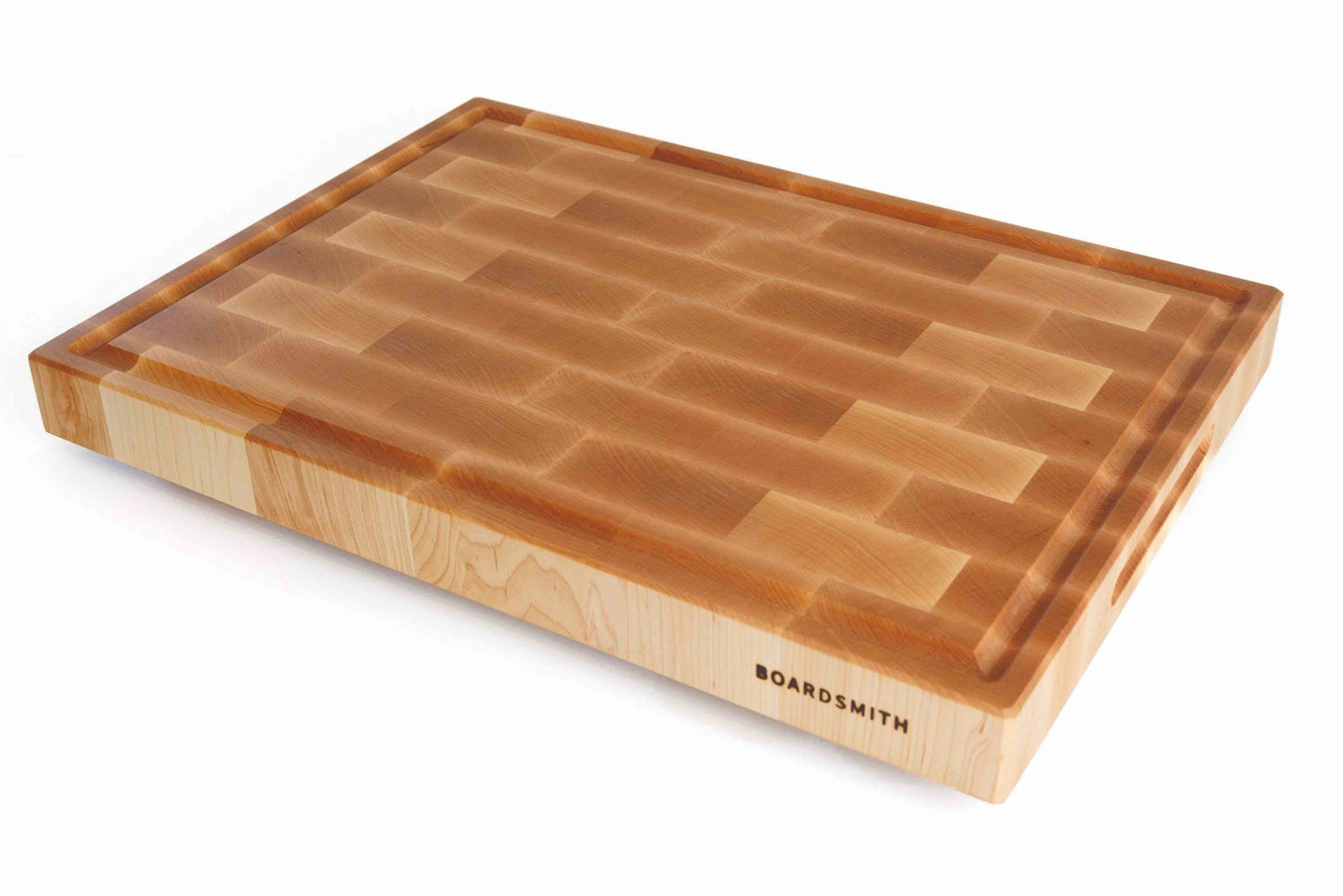 'Mosaic' End Grain Cutting Board-- Maple