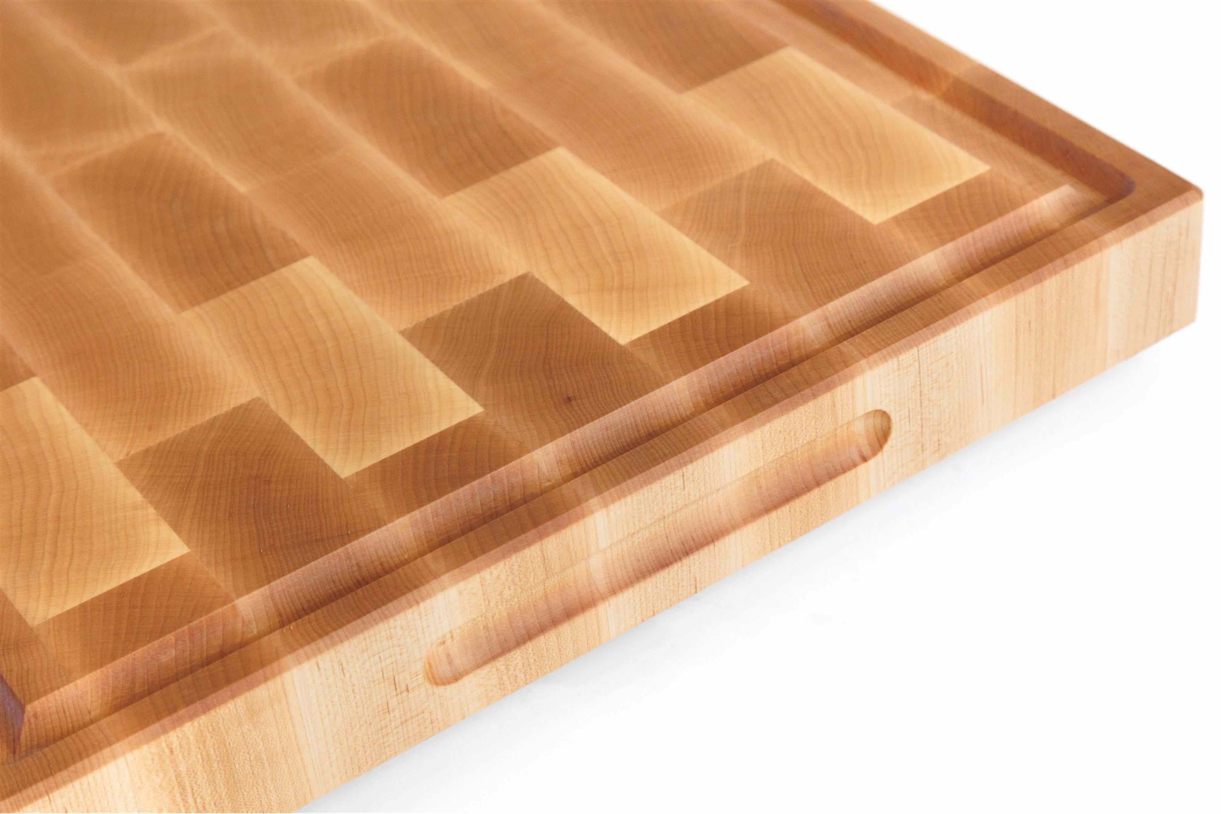 Maple End Grain Chopping Board - Choice of cheapest Sizes Available