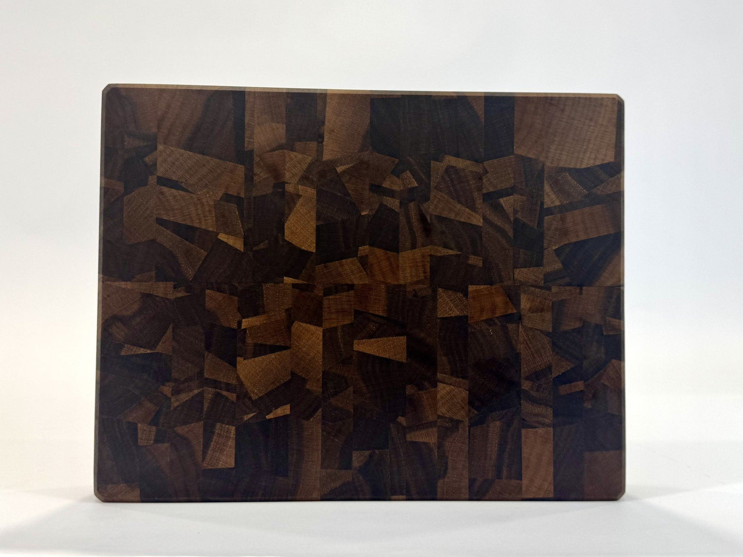 M002 Walnut Angular Mosaic 12 x 9 x 2