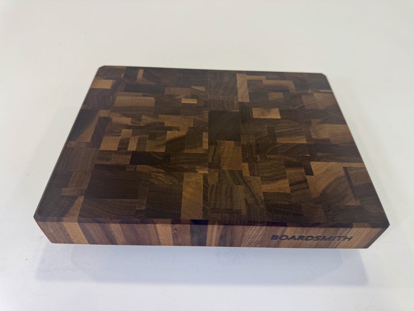 M015 Walnut Rectilinear Mosaic 12 x 9 x 2